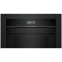 Siemens iQ700 60cm Pyrolytic Oven Gloss Black HB976GMB1B hero image
