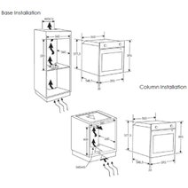 DeLonghi 60cm Stainless Steel Built In Oven DCO5XL hero image