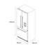 Fisher & Paykel Series 7 417L Integrated French Door Refrigerator with Ice and Water RS80AU1 image NaN