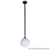 DCW Editions Gras 300 Ceiling Light - Glass Ball 175mm 300BLGL175 image NaN