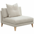 Kalona KYOTO Right Facing Extended Chaise Sofa Pearl WS-205-RCS-VILA-54 image NaN