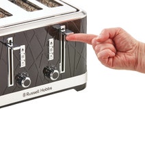 Russell Hobbs Structure 4 Slice Toaster Black RHT334BLK hero image