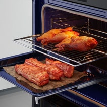 LG Series 9 60cm Full Steam Pyrolytic Oven with InstaView Matte Black BO609T2MB4 hero image