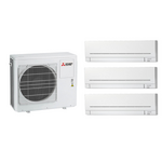 Mitsubishi Electric 7.1kW Multi Split Head System Air Conditioner with 3 Indoor Units MXZF71KIT1 hero image
