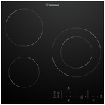 Westinghouse 60cm 3 Zone Ceramic Cooktop WHC633BE hero image