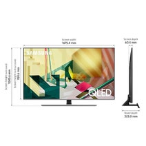 Samsung 75 Inch Q70T 4K UHD HDR Smart QLED TV QA75Q70TAWXXY hero image