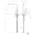 Gessi 17177 Emporio Proton Kitchen Mixer Tap with Pull Out Dual Function Spray image NaN