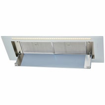 Schweigen 90cm White Glass Under Canopy Rangehood with ISO Drive SP Motor KLS-9GLASSPPAK hero image