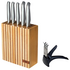 Furi Pro Wood 7 Piece Knife Block Set 41344 image NaN