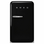 Smeg FAB 50's Style 135L Retro Refrigerator Black FAB10HRBL5AU hero image