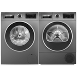 Bosch Series 6 9kg/8kg Laundry Package Graphite WGG244ARAUWQG235DRAU hero image
