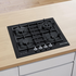 Bosch 60cm Series 4 Gas Cooktop Black Tempered Glass PNH6B6B91A image NaN