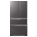 Mitsubishi Electric 564L French Door Fridge Dark Silver Glass MR-LX564ER-GDS-A hero image