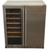 Bosston 180L Double Door Beer and Wine Alfresco Fridge BOS180W2D image NaN