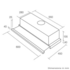 Baumatic GEH6018 60cm Slideout Rangehood image NaN