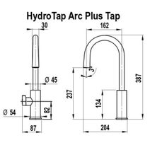 Zip HydroTap G5 Home Arc Plus Boiling Filtered Tap Brushed Gold H5L786Z07AU hero image