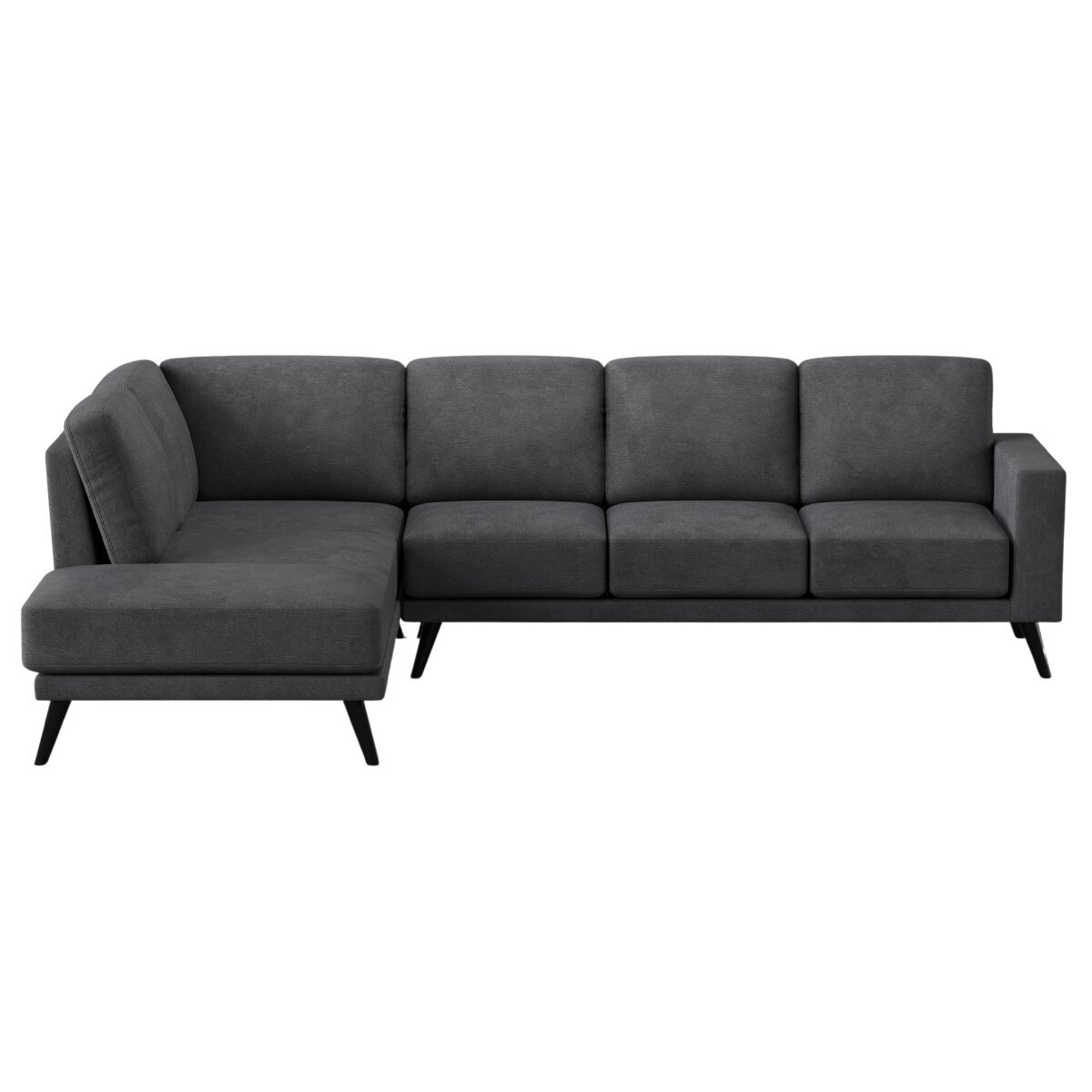 Four seater chaise store sofa
