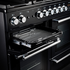 Falcon 110cm Nexus Freestanding Dual Fuel Oven/Stove Black and Nickel NEX110DFBL-CH image NaN