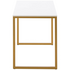 Zinus Home Office Computer Desk Gold 119cm AU-UTDDT1ZC-47G image NaN