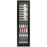 KingsBottle Atelier Fusion Wine and Beverage Fridge Left Hinge KB245HX-BK-LHH hero image