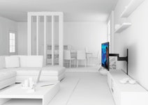 Vogel's WALL2345B Full-Motion TV Wall Mount for 40 to 65 Inch TVs Black hero image
