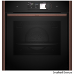 NEFF 60cm Pyrolytic Slide & Hide Oven with Added Steam Brushed Bronze B69VY7MY0A-BB hero image