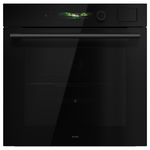ASKO 60cm Craft Glass CombiSteam Built-in Oven Black Glass OCS56BGHAU hero image
