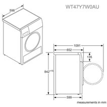 Siemens 8.5kg/9kg Laundry Package with i-DOS WM16Y892AUWT47Y7W0AU hero image