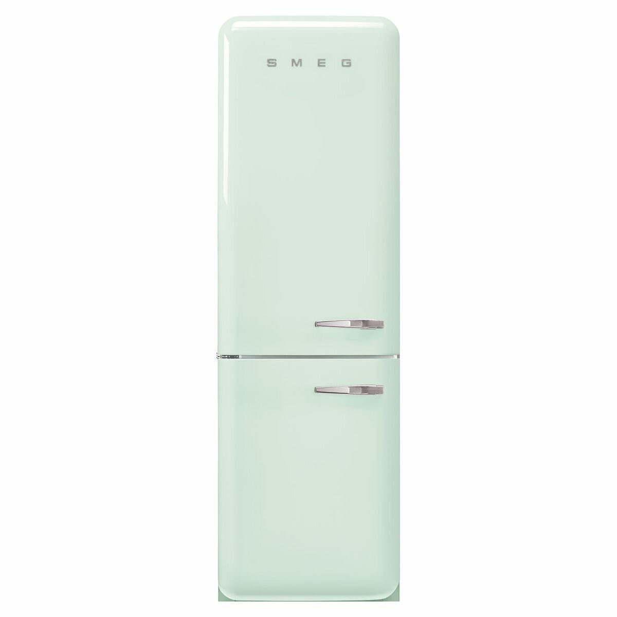 Smeg FAB 50's Style 331L Bottom Mount Refrigerator Pastel Green FAB32LPG5AU hero image
