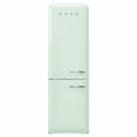 Smeg FAB 50's Style 331L Bottom Mount Refrigerator Pastel Green FAB32LPG5AU hero image