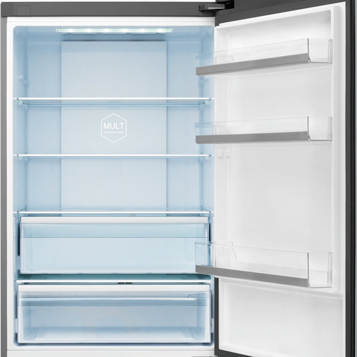 Haier 450l bottom mount sales fridge with water dispenser
