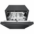 LG 60cm 15 Place QuadWash Built Under Dishwasher Matte Black with TrueSteam XD3A25UMB image NaN