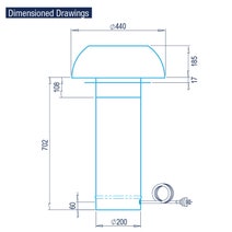 Whispair X3W12S5.EPP 120cm Washington Under Cupboard Rangehood with Pro Plus External Remote Motor hero image