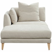 Kalona KYOTO Left Facing Extended Chaise Sofa Pearl WS-205-LCS-VILA-54 hero image