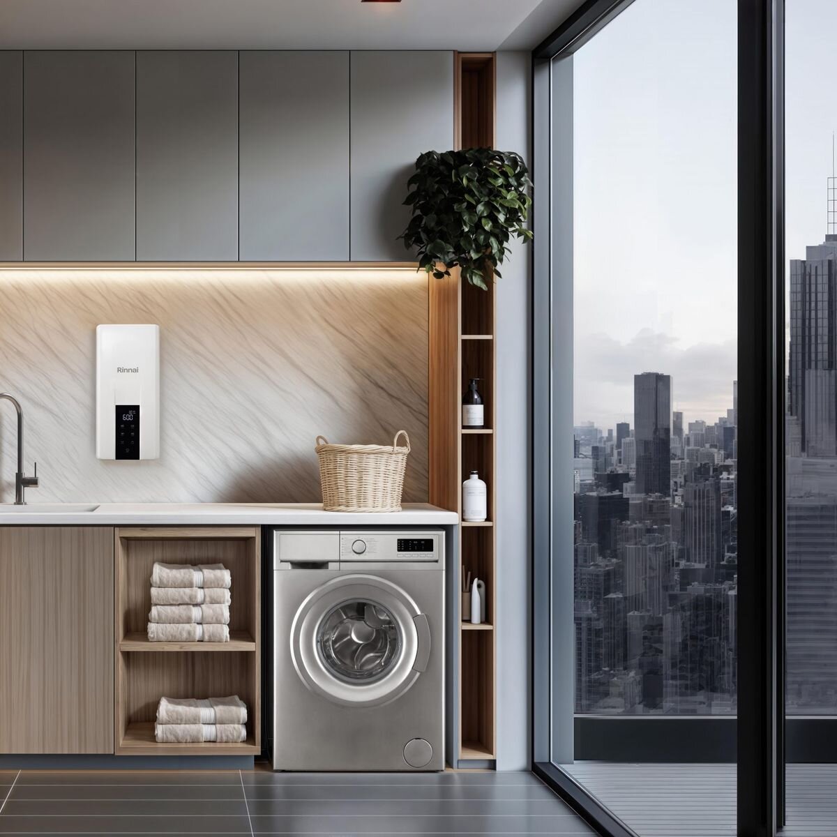Rinnai Efinity Electric Continuous Flow 14Kw Hot Water Heater 50 Degrees ECF14I50 hero image