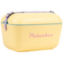 Polarbox Rainbow 20L Cooler Yellow with Lilac Strap and Rose Logo & Rivet PLBR20YR image NaN