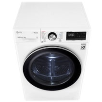 LG 9kg Front Load Washing Machine with ezDispense and 9kg Heat Pump Dryer WV6-1409WDVH9-09W hero image