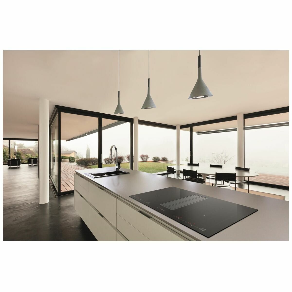 ILVE FUSION 90cm Induction Cooktop with Integrated Ventilation System hero image