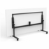 OLG Agile Flip Table 2400x1200 White Worktop with Black Frame OG_AGFLIP2412B_W image NaN
