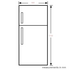 Fisher & Paykel 447L ActiveSmart Top Mount Fridge RF440TLPX6 image NaN
