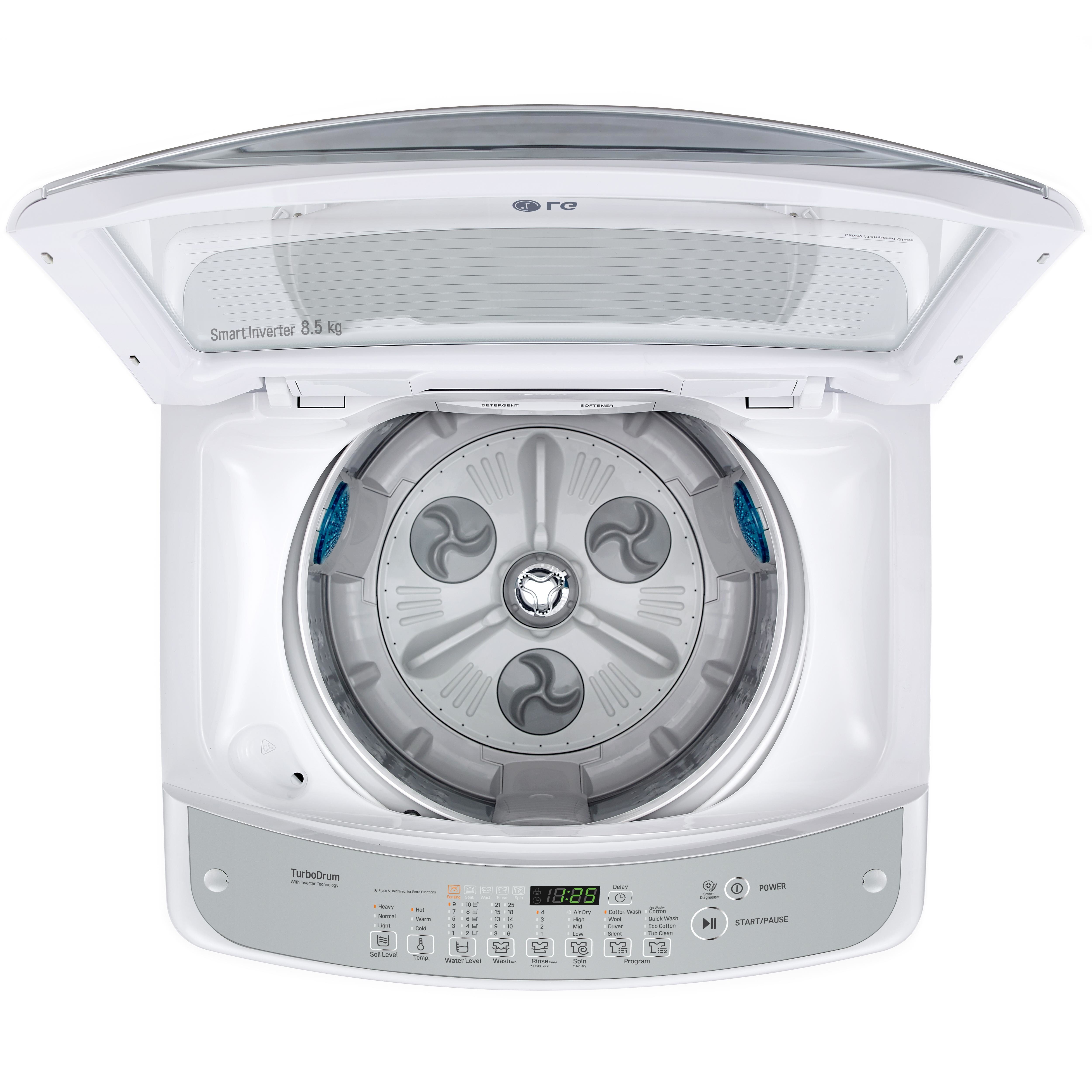 Lg top load washing machine 8.5 kg wtg8521 on sale