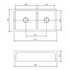 Oliveri Sicily Fireclay Farmhouse 1 & 3/4 Bowl Countertop or Undermount Sink White SC-WH1984 image NaN