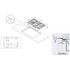 Brohn 75 cm Gas Cooktop Stainless Steel with Black Emamelled Inner Panel BRGC756BSF image NaN