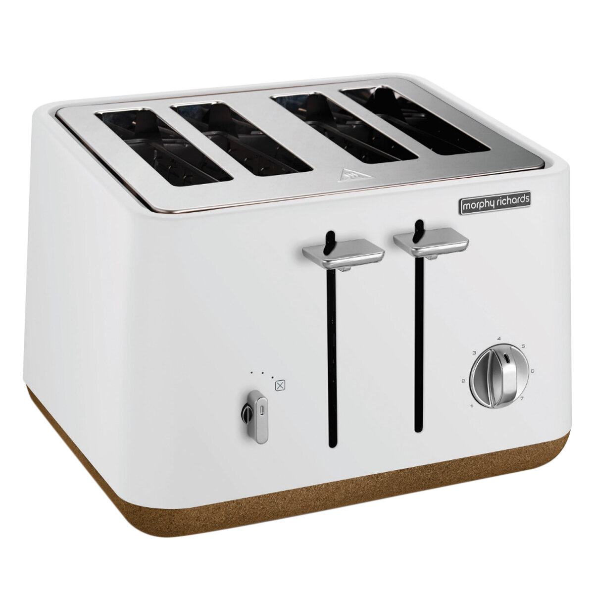 Morphy Richards 240016 Aspect Cork 4 Slice White Toaster hero image
