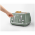 DeLonghi Icona Capitals 4 Slice Toaster Vienna Green CTOC4003MG image NaN
