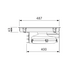 Bora X Pure Rough 83cm Induction Cooktop with Integrated Cooktop Extractor - Recirculation PUXU2R image NaN