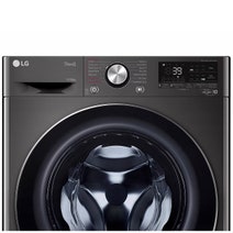 LG Series 9 12kg/8kg Front Load Washer Dryer Combo with Steam Black WVC9-1412B hero image