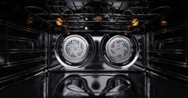 Westinghouse 90cm Dual Fuel Pyrolytic Freestanding Oven with SteamBake-Dark Stainless Steel WFEP9717DD hero image