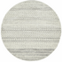 Rug Culture Chrome Small Silver & Off White Rug 150X150CM - CRO-HPR-SIL-150X150 image NaN