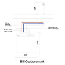 Billi Quadra 440 Boiling and Chilled Filtered Water with XL Levered Dispenser 904040LCH hero image